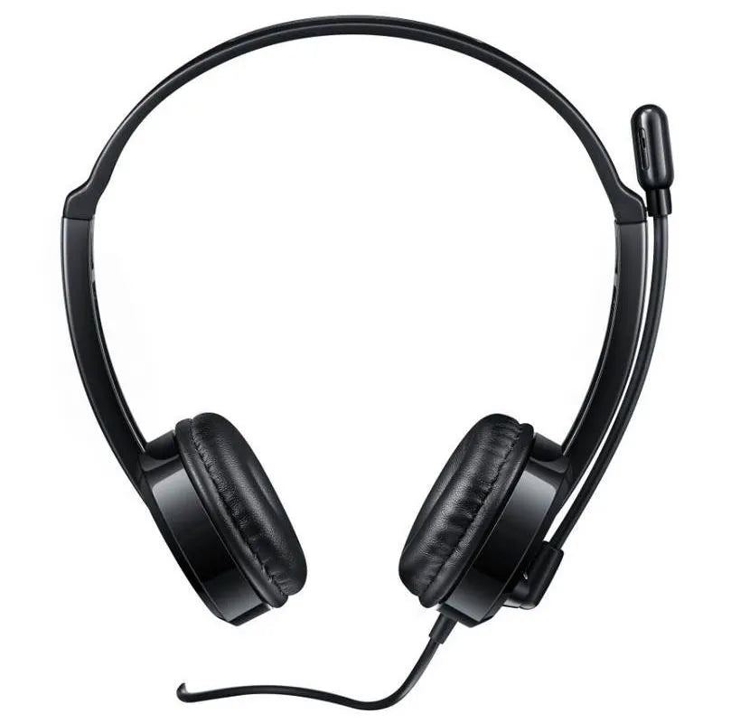 RAPOO H100 Wired Stereo Headsets - HD Voice Rotary Microphone Volume Adjustment 3.5mm Headphones... - Image 2
