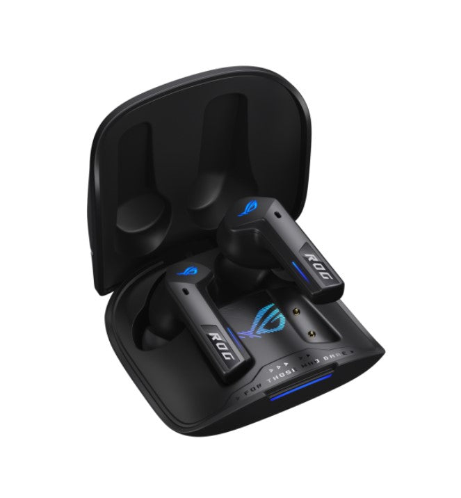 ASUS ROG Cetra True Wireless SpeedNova Black, Dual-Mode, Bone-Conduction AI Microphones, Up to 46...