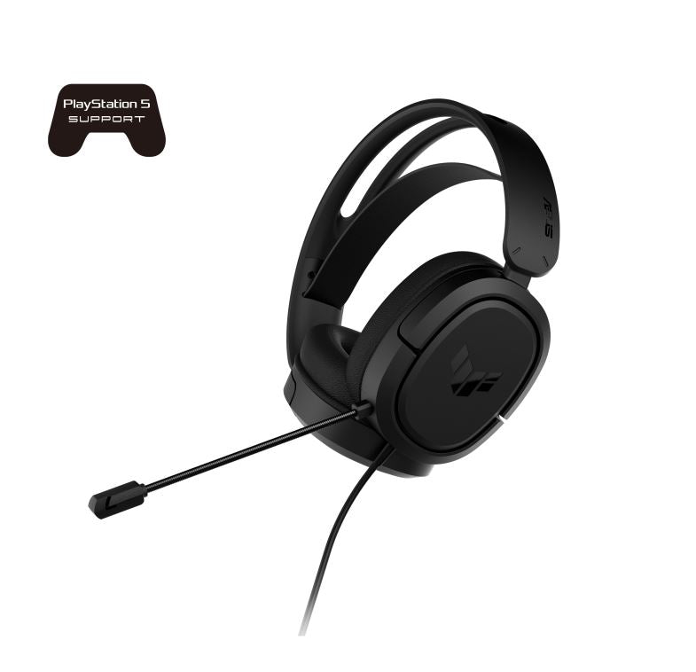 ASUS TUF Gaming H1 Headset,  7.1 Surround Sound, Lightweight, For PCs, Macs, tablets, smartphones...