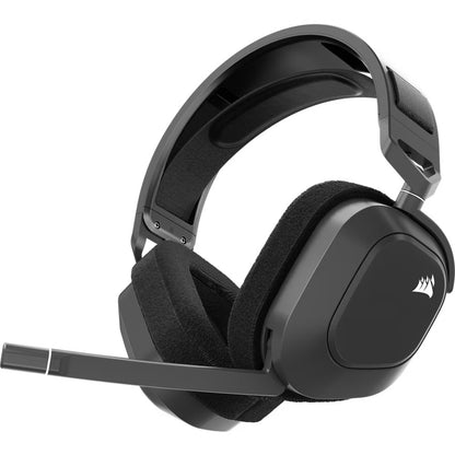 Corsair HS80 MAX WIRELESS Gaming Headset – Steel Gray, 50mm drivers, Dolby Atmost, 24–130h batter...