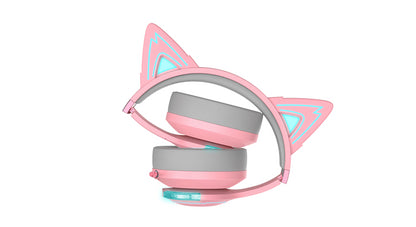 Edifier G5BT Cat Pink Hi-Res Bluetooth Gaming Headset with Hi-Res, Low Latency 45ms (+5ms), RGB L... - Image 4