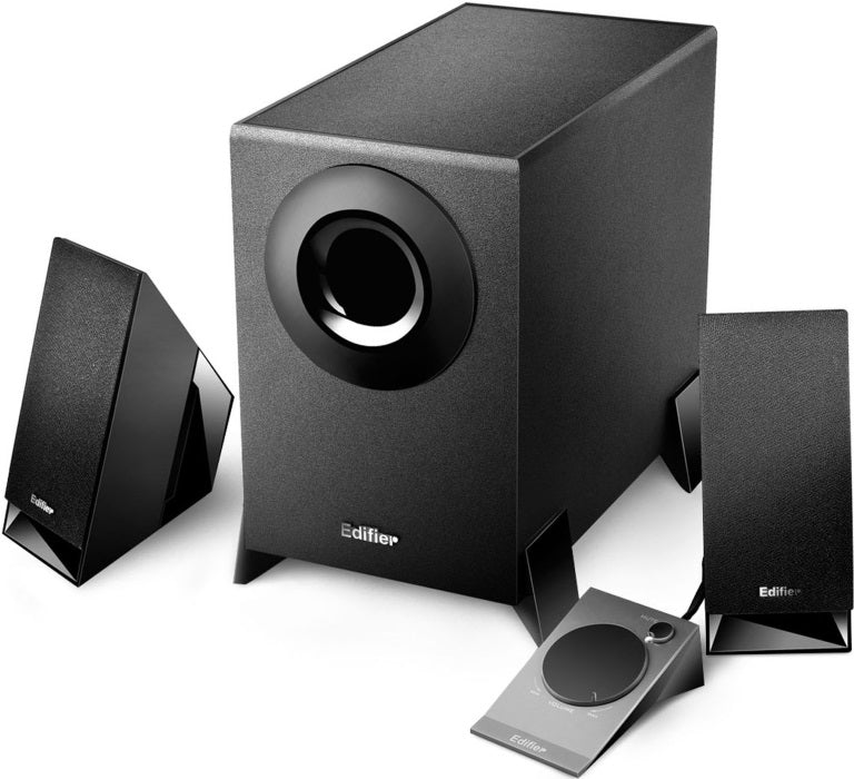Edifier M1360 2.1 Multimedia Speakers - 3.5mm AUX/4INCH Subwoofer/Remote/RCA Remote Control input...