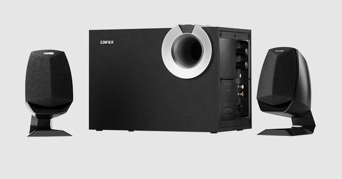 Edifier M201BT BLACK Multimedia Computer Speaker System Bluetooth V5.0 - Speakers, Headsets  Mic