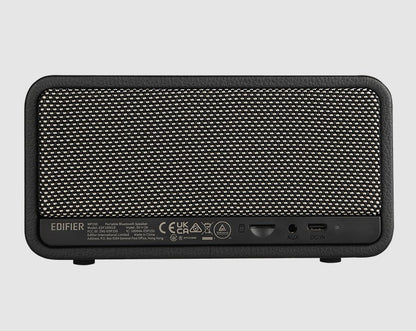 Edifier MP230 RETRO BLACK Portable Bluetooth Retro Speaker - Bluetooth 5.0, AUX, micro SD, USB Au...