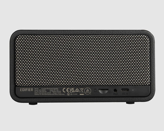 Edifier MP230 RETRO BLACK Portable Bluetooth Retro Speaker - Bluetooth 5.0, AUX, micro SD, USB Au...