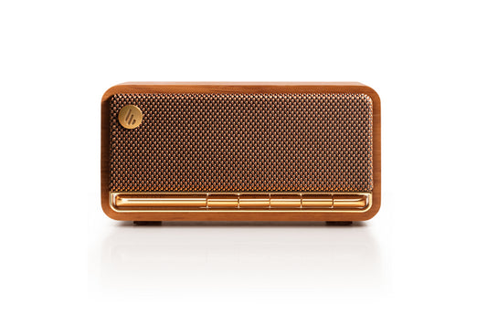 Edifier MP230 BROWN Portable Bluetooth Retro Speaker - Bluetooth 5.0, AUX, micro SD, USB Audio St...