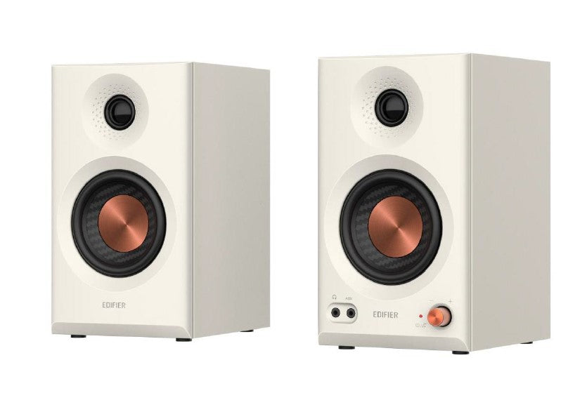 Edifier MR3 WHITE Studio-quality monitor speaker suitable for home studio and daily listening - S...