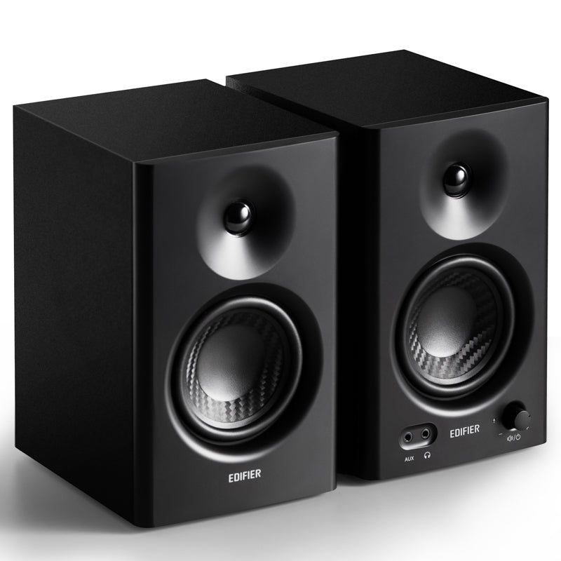 Edifier MR4 Studio Monitor - Smooth Frequency, 1' Silk Dome Tweeter, 4'  Diaphragm Woofer, Wooden... - Image 3