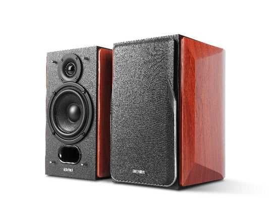 Edifier P17 Passive Bookshelf Speakers - Premium Wooden Enclosures/3/4inch Silk Dome Tweeters/4in...