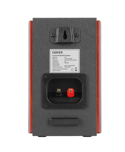 Edifier P17 Passive Bookshelf Speakers - Premium Wooden Enclosures/3/4inch Silk Dome Tweeters/4in... - Image 4