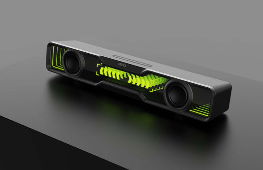 Edifier QS30 Black GTM Deck Version 03 Computer / Tabletop Bluetooth Speaker 2.5W*2 (RMS) total o...