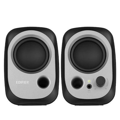 Edifier R12U USB Compact 2.0 Multimedia Speakers System (Black)- 3.5mm AUX/USB/Ideal for Desktop,... - Image 2