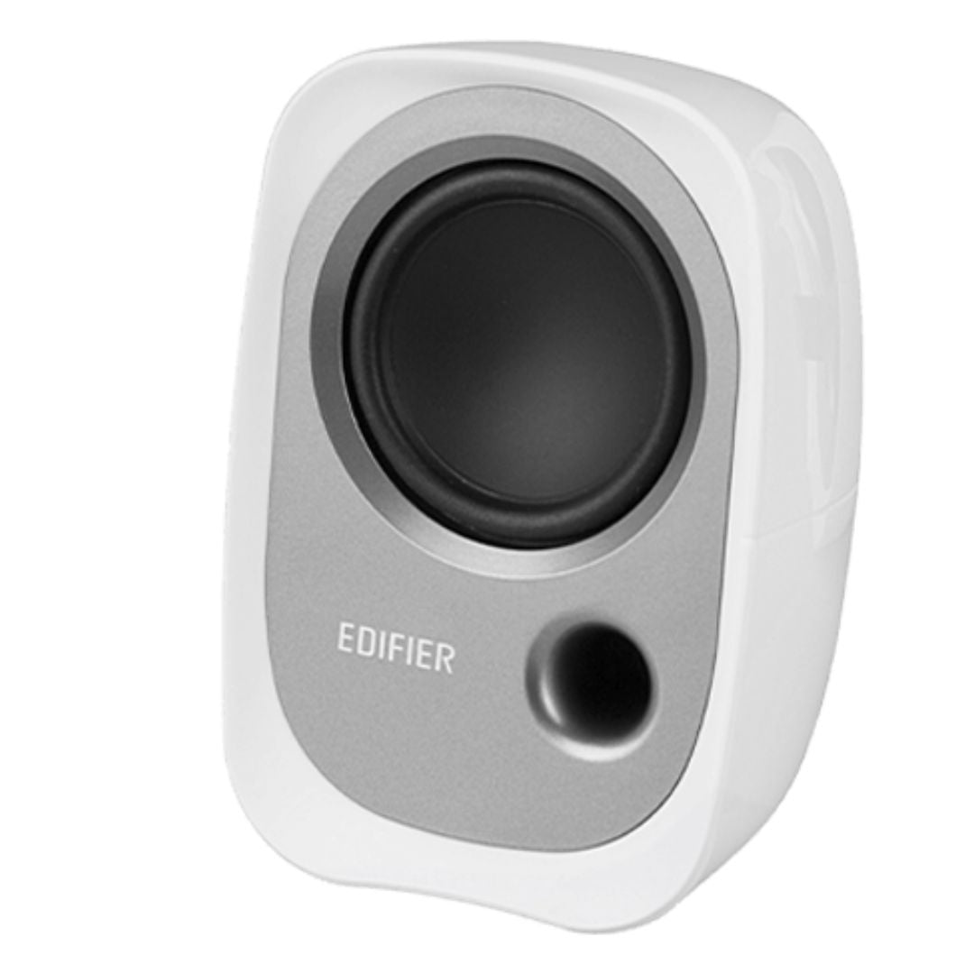 Edifier R12U USB Compact 2.0 Multimedia Speakers System (White) - 3.5mm AUX/USB/Ideal for Desktop... - Image 3