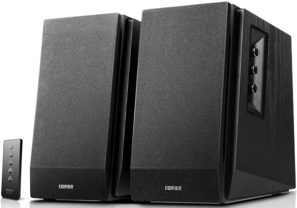 Edifier R1700BT Bluetooth Lifestyle Bookshelf Studio Speakers Black - BT/Dual 3.5mm AUX/Limited D...