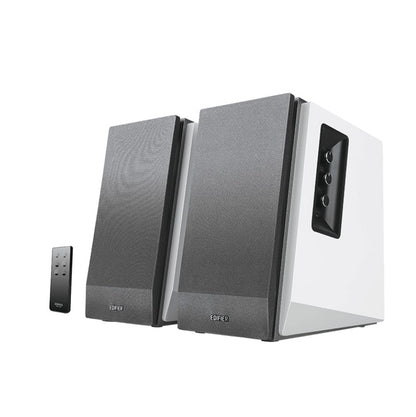 Edifier R1700BT White Silver All-in-one Bluetooth Bookshelf Speakers - Speakers, Headsets  Mic