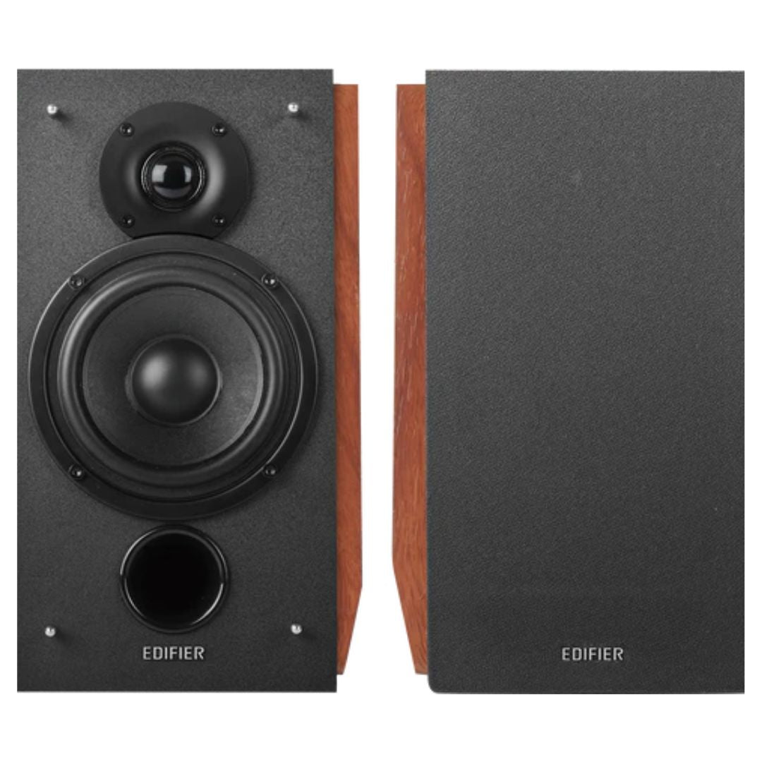 Edifier R1700BTS Bluetooth Bookshelf Speakers 66W RMS DUAL RCA INPUTS - BROWN - Speakers, Headset...