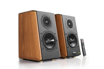 Edifier S1000MKII 2.0 Active Lifestyle Bookshelf Bluetooth Studio Speakers Brown - Speakers, Head... - Image 3