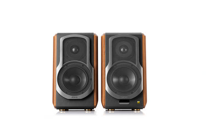 Edifier S1000MKII 2.0 Active Lifestyle Bookshelf Bluetooth Studio Speakers Brown - Speakers, Head... - Image 4