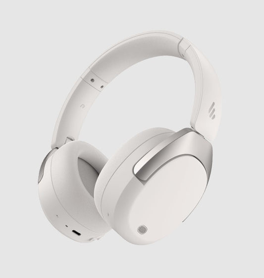 Edifier W830NB SAND WHITE Wireless Over-ear Headphones with Active Noise Cancelation - Speakers,...