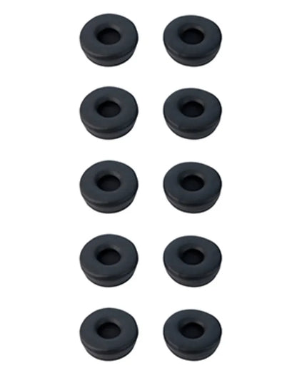 Jabra Engage Ear Cushions, Black, 5 Pairs, for Stereo Headsets (14101-60), Black leatherette ear... - Image 2