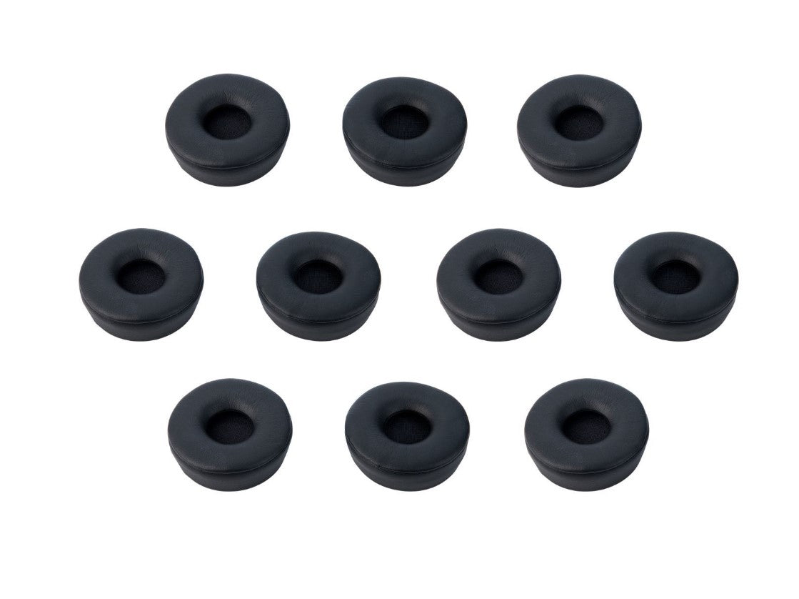 Jabra Engage Ear Cushions, Black, 10 pcs, for Stereo/Mono Headsets (14101-61), Suitable for Engag...