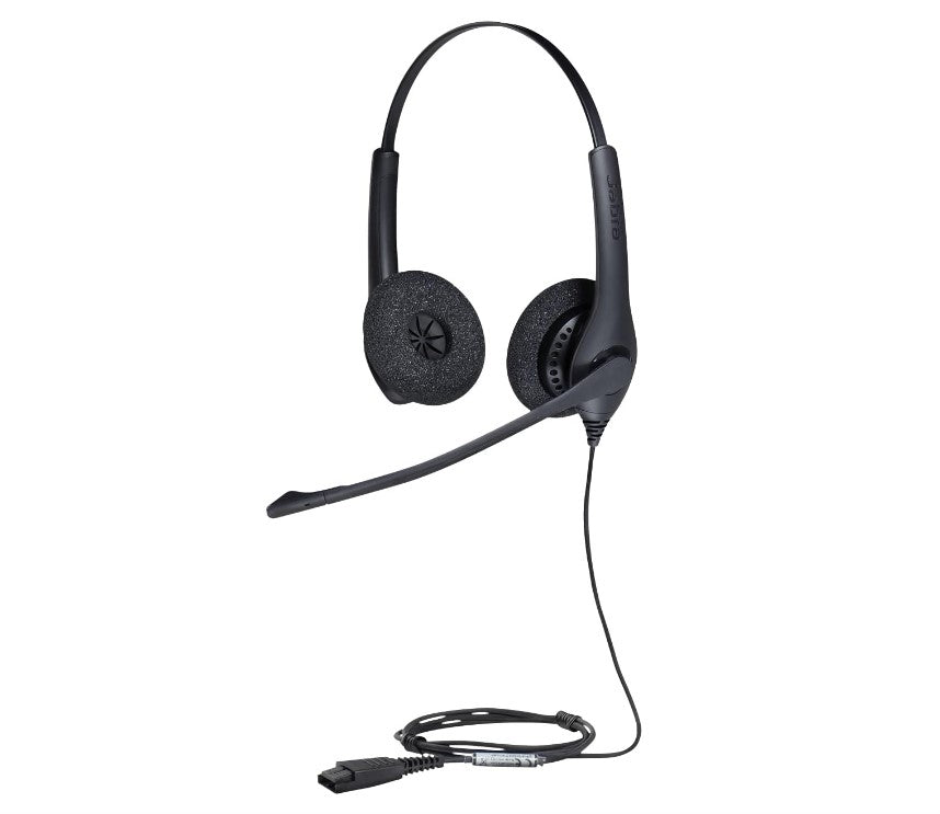 Jabra Biz 1500 Duo USB-A Corded Headset, Professional. Affordable, Durable, Noise-Cancelling, HD...