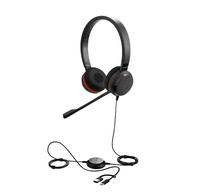 Jabra Evolve 30 II, USB C/A Stereo Stereo UC, Great calls and music, Plug-and-play connectivity,... - Image 3