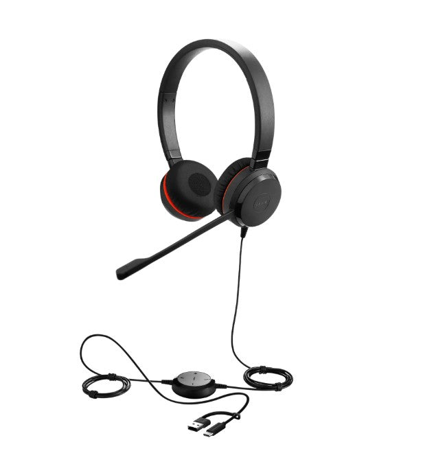 Jabra Evolve 30 II, USB C/A Mono UC, Great calls and music,  Plug-and-play connectivity, Manage c... - Image 3