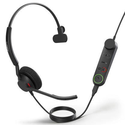 Jabra Engage 50 II Mono UC Corded USB-C/A Headset, Best Headset for Clear Customer Calls Ultra-Li...