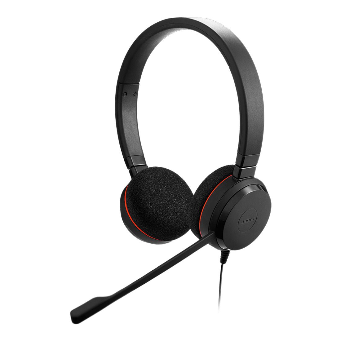 Jabra Evolve 20 SE, USB C/A, MS Stereo Headset, Plug-and-play, Noise-cancelling, Clearer Conversa... - Image 2