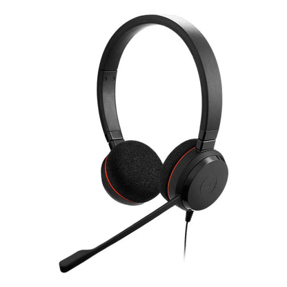 Jabra Evolve 20 SE, USB C/A, MS Stereo Headset, Plug-and-play, Noise-cancelling, Clearer Conversa... - Image 2