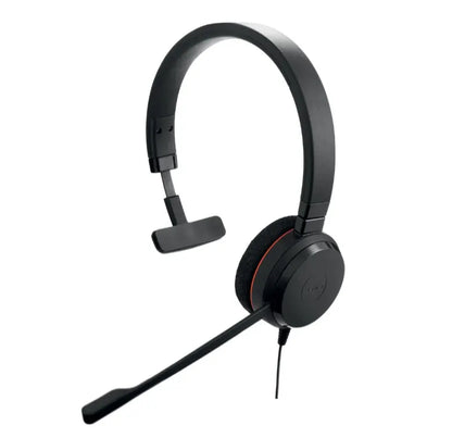Jabra Evolve 20 SE, USB C/A, MS Mono Headset, Plug-and-play, Noise-cancelling, Clearer Conversati... - Image 2