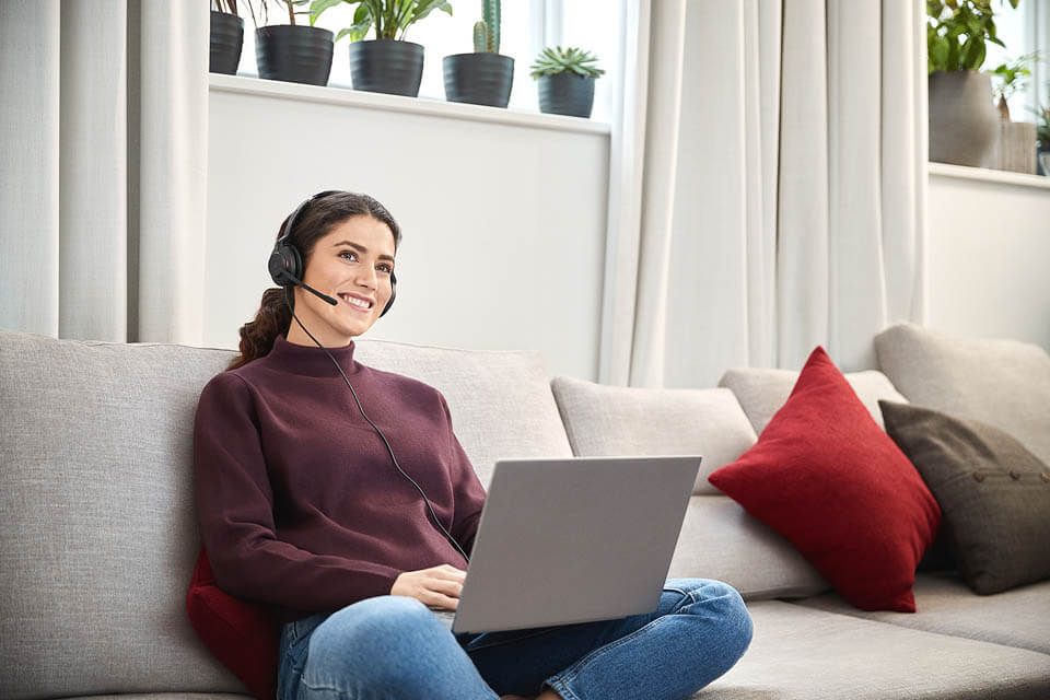 Jabra Evolve2 30 SE Wired USB-C/A MS Teams Stereo Dual Headset, Lightweight  Durable, Noise Isola... - Image 4