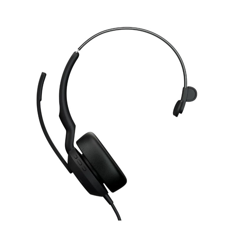Jabra Evolve2 50, USB C/A UC Mono Headset, Bluetooth®, 4 microphones, Active Noise Cancellation,... - Image 3
