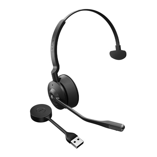 Jabra Engage 55 SE, Mono, Link400a, MS DECT Headset, 150m Wireless Range, Noise Cancelling, Flexi...