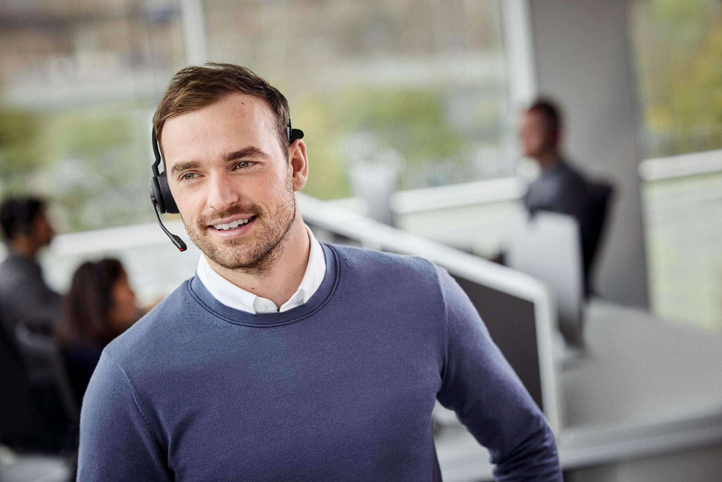 Jabra Engage 55 SE, Mono, Link400a, MS DECT Headset, 150m Wireless Range, Noise Cancelling, Flexi... - Image 4