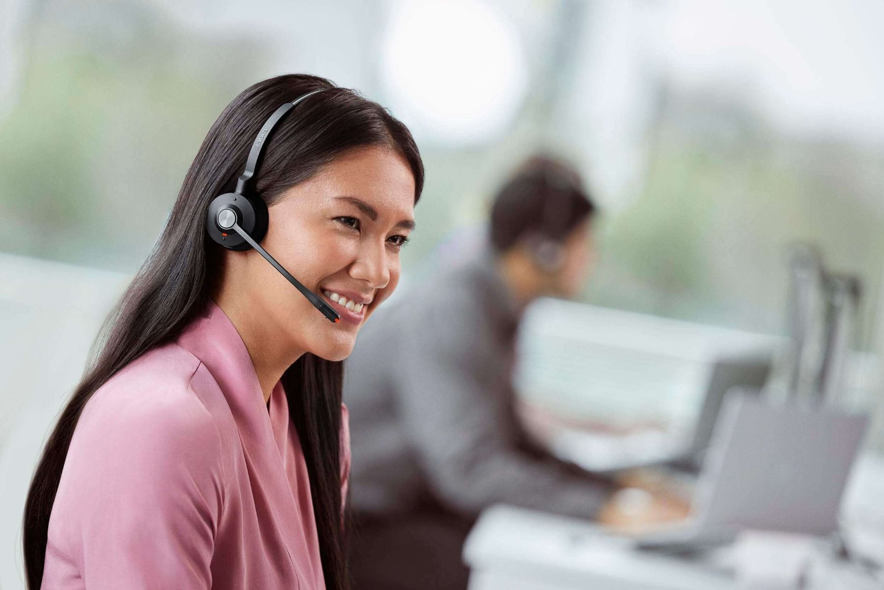 Jabra Engage 55 SE, Mono, Link400a, UC DECT Headset, 150m Wireless Range, Noise Cancelling, Flexi... - Image 3