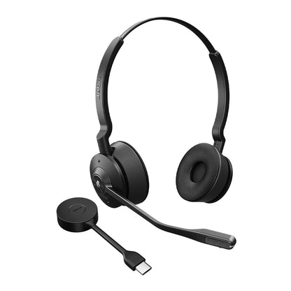 Jabra Engage 55 SE, Stereo, Link400c, Teams DECT Headset, 150m Wireless Range, Noise Cancelling,...