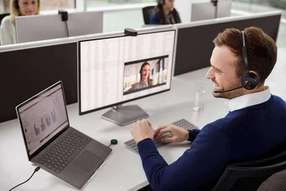 Jabra Engage 55 SE, Stereo, Link400c, Teams DECT Headset, 150m Wireless Range, Noise Cancelling,... - Image 4