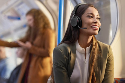 Jabra Evolve2 75 - USB-A Link380a UC Stereo Black, Advanced ANC, 30m Wireless Range, Dual Bluetoo... - Image 3