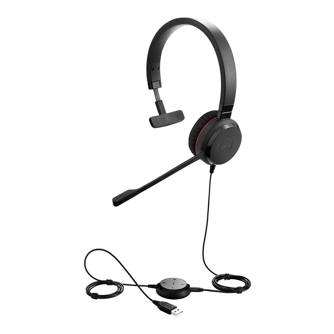 Jabra Evolve 30 II MS Mono Headset, Noise-Cancelling Microphone, Plug-and-play Setup, 2ys Warrant... - Image 4