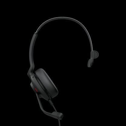 Jabra Evolve2 30 SE Wired USB-C MS Mono Headset, Lightweight  Durable, Noise Isolating Ear Cushio... - Image 2