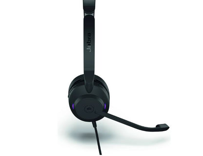 Jabra Evolve2 30 SE Wired USB-C MS Stereo Headset, Lightweight  Durable, Noise Isolating Ear Cush... - Image 3
