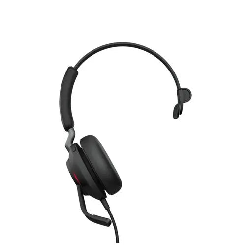Jabra Evolve2 40 SE Wired USB-CA UC Mono Headset, 360° BusyLight, Noise Isolationg Ear Cushions,... - Image 3