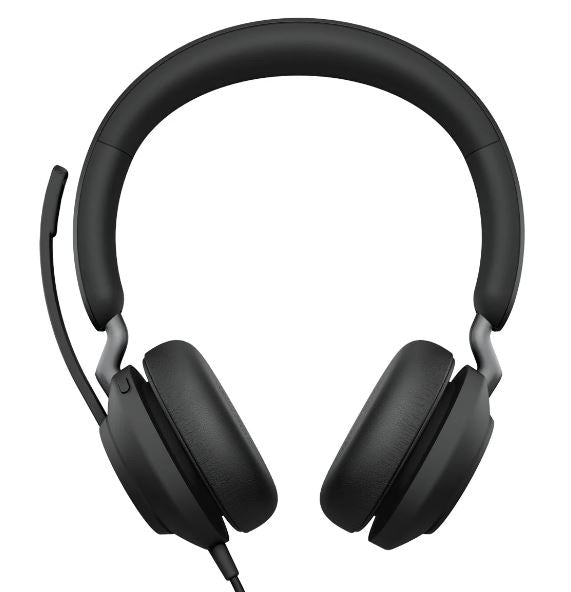Jabra Evolve2 40 SE Wired-CA MS Stereo Headset, 360 BusyLight, Noise Isolationg Ear Cushions, 2Yr...