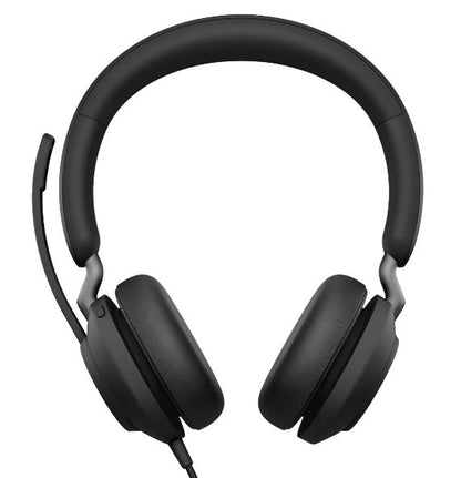 Jabra Evolve2 40 SE Wired-CA MS Stereo Headset, 360 BusyLight, Noise Isolationg Ear Cushions, 2Yr...
