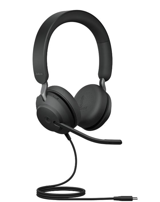 Jabra Evolve2 40 SE Wired-CA MS Stereo Headset, 360 BusyLight, Noise Isolationg Ear Cushions, 2Yr... - Image 2