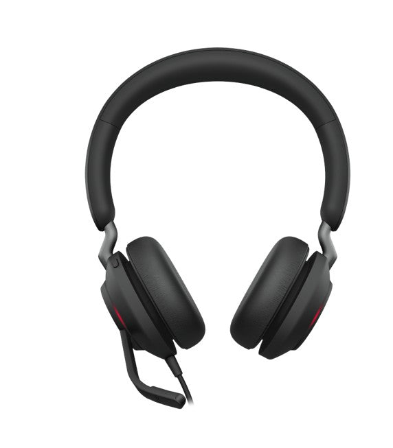 Jabra Evolve2 40 SE Wired USB-CA UC Stereo Headset, 360° BusyLight, Noise Isolationg Ear Cushions... - Image 2