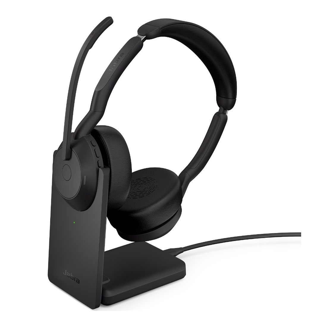 Jabra  Evolve2 55, USB A, Stand, MS Teams, Stand Active Noise Cancellation. Link 380 Bluetooth® A...