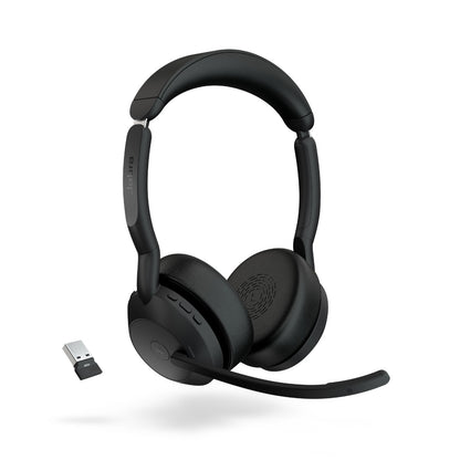 Jabra  Evolve2 55, USB A, Stand, MS Teams, Stand Active Noise Cancellation. Link 380 Bluetooth® A... - Image 2